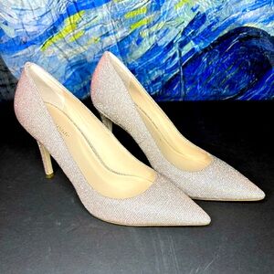 Kate Spade Vivian Pink Glitter Sparkle Heels Size 8